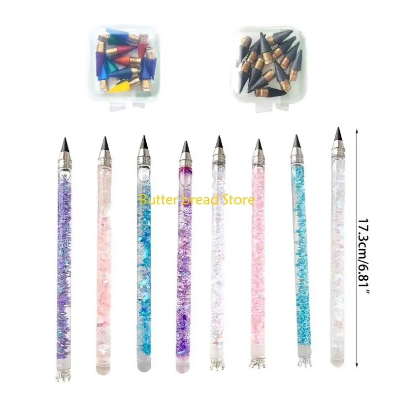 W89C Quickful Sandful Penkless Pencil Pencils Pencils Toplaceable Pencils สำหรับการเขียน