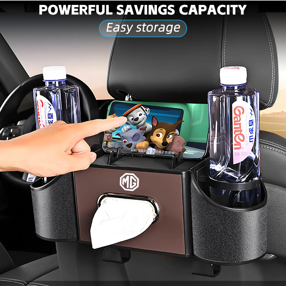 

Автомобильный держатель для салфеток на заднее сиденье с чехлом для хранения, органайзер, аксессуары для гаражей Morris MG Saloon Hector 350 ZT 3SW HS EV GS