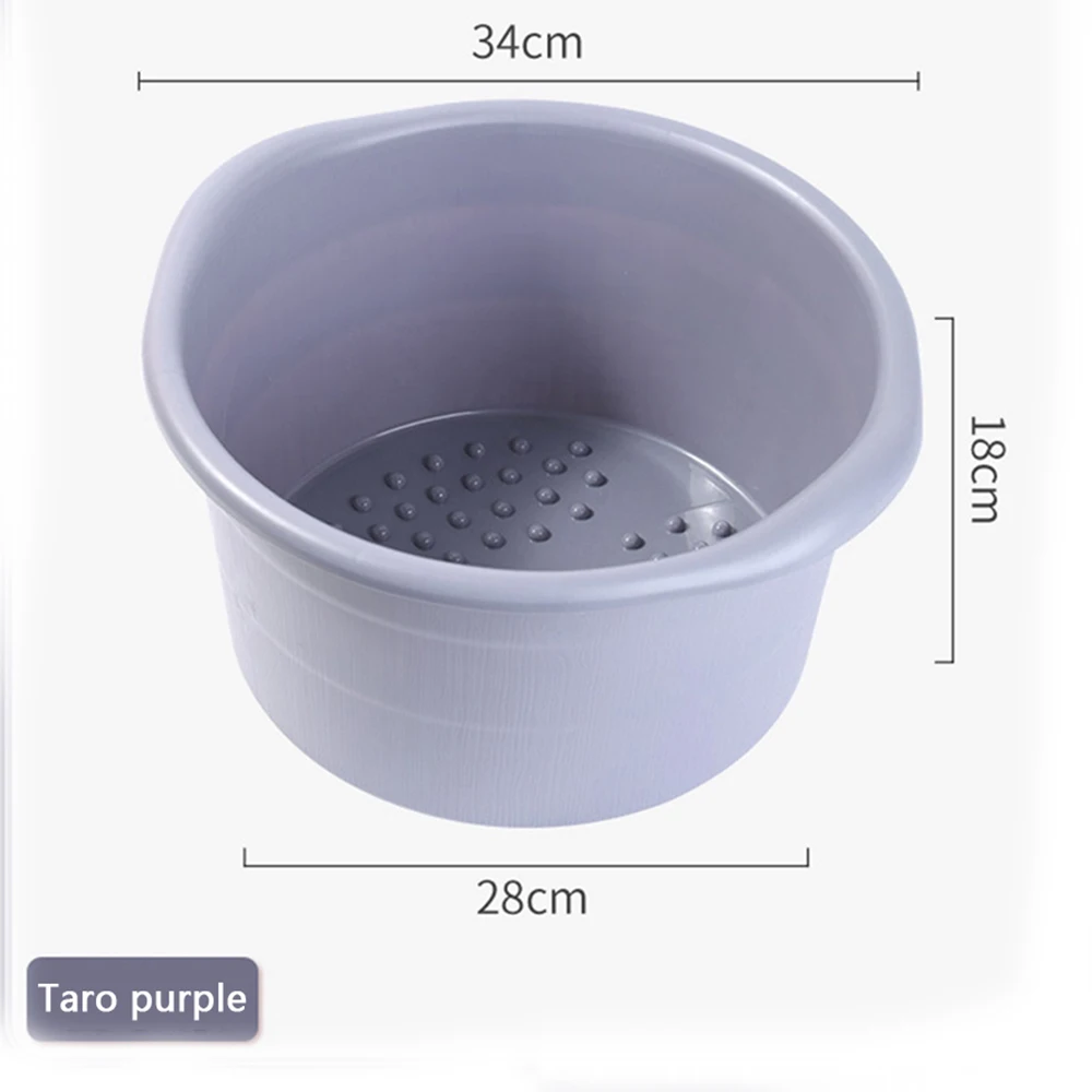 Portable Foot Wash Bottom Elevation Design Durable And Wear-resistant Quick Sweating Foot Basin Slows Down Heat Dissipation