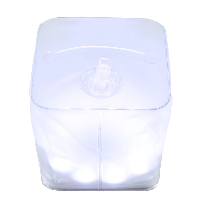 Dimmable Inflatable Foldable White Light Adjustable Travel Square Outdoor Camping