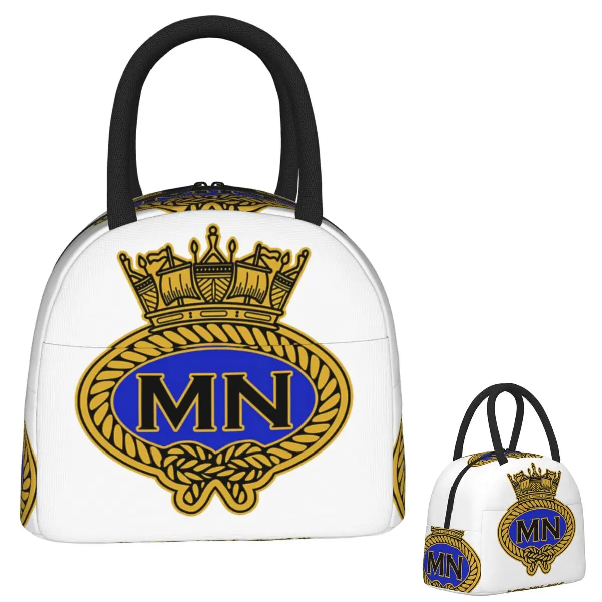 

Merchant Navy Insulated Lunch Bag for Women Children Leakproof Food Boxes Thermal Lunch Box Tote
