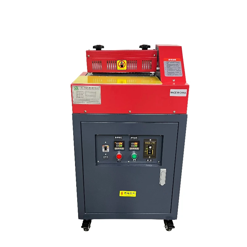JN-861 Hot Melt Adhesive Machine for Textile Leather and Shoes Roller Hotmelt Glue Spreading Pasting Applicator Coating Machine