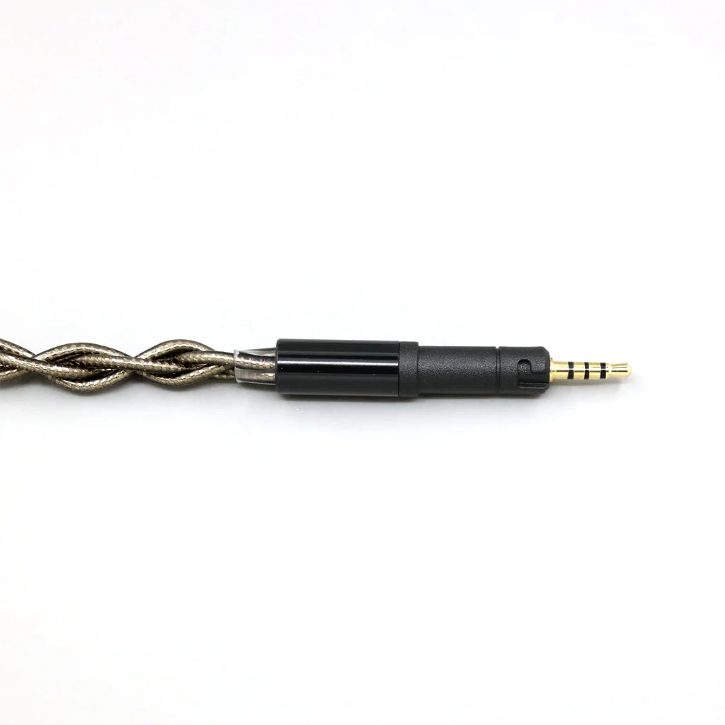 ل Sennheiser HD599 HD569 HD 560S HD559 hd560s 99% الفضة النقية البلاديوم + الجرافين الذهب سماعة درع كابل LN 008253