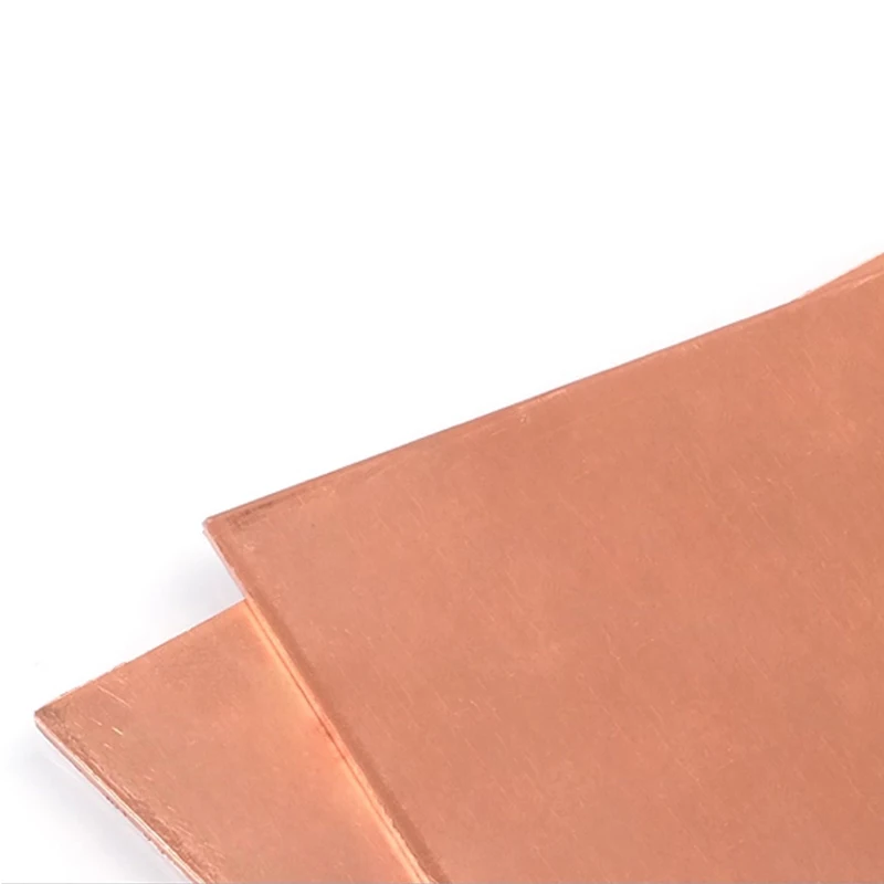 Picture 7: 1~4pc T2 Copper Plate Pure Copper Sheet Metal Sheet Foil Plate Copper Sheet Thickness: 0.8mm 1mm 1.2mm Width: 10mm~300mm