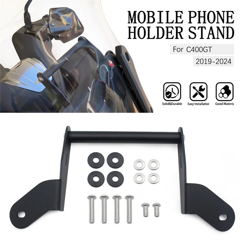 

Mobile Phone Stand 12MM Motorcycle Holder Navigation Mount Bracket For BMW C400GT 2019-2024