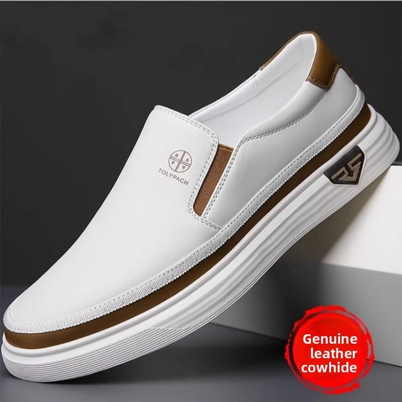 

Fashion Genuine Leather Shoes for Men High Quality Men's Shoes Comfort Business Shoe Loafers Light Casual Shoe Zapatos De Hombre
