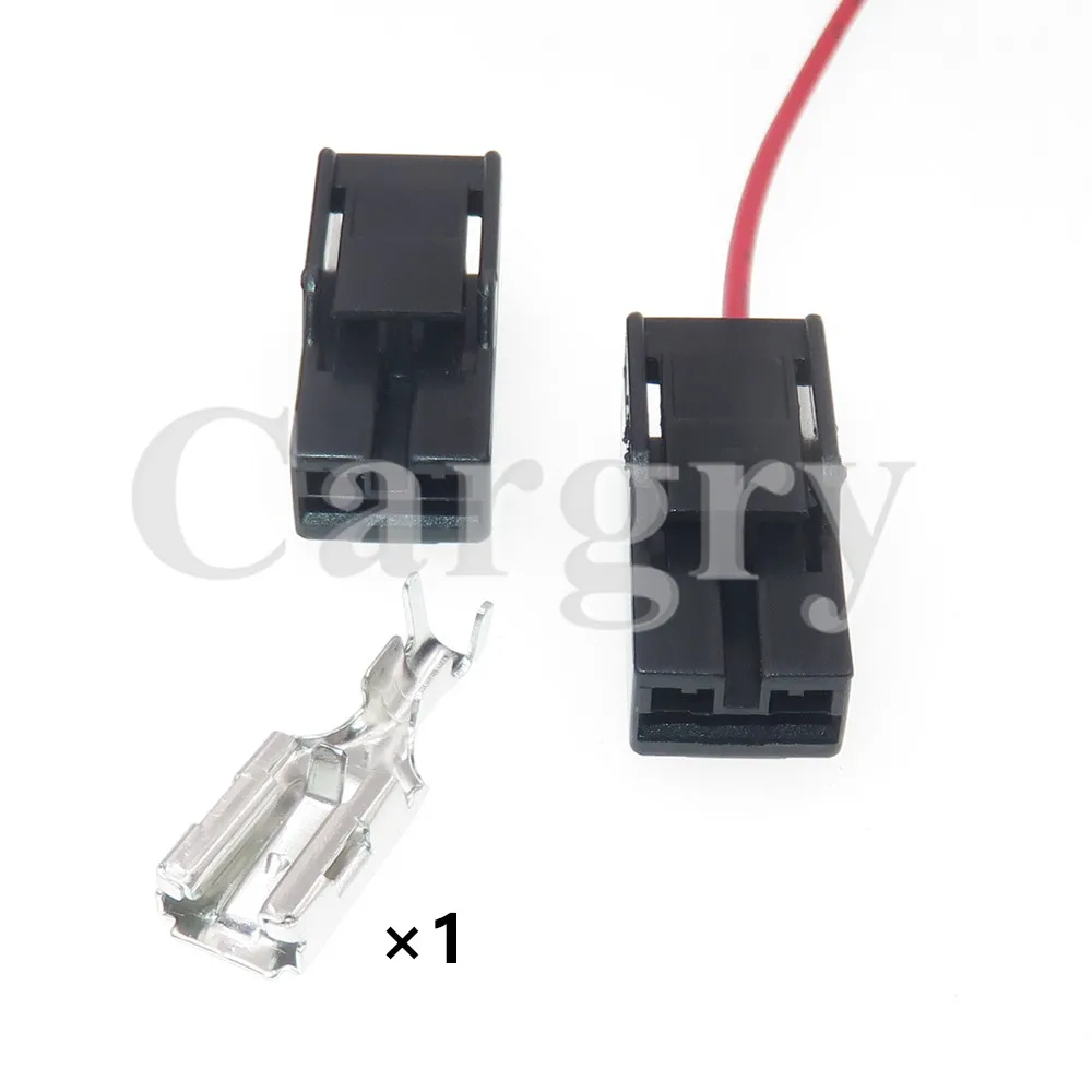 1 Set 1P 172320-2 AC Assembly Automotive Plug 6.3mm Series Car Conenctor For Auto Wiring Socket