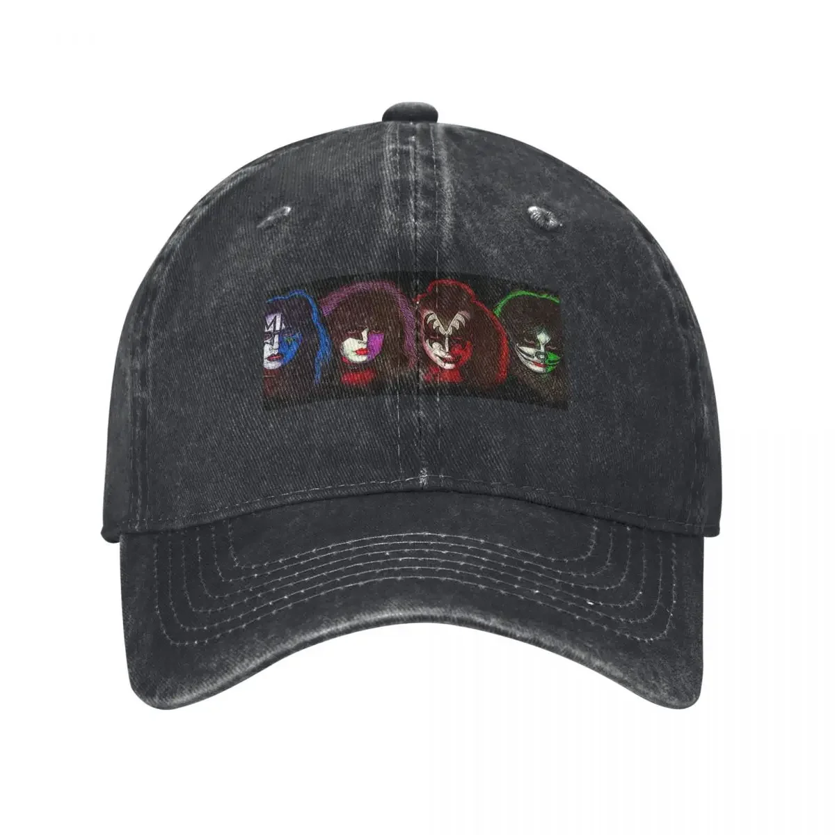 Kiss Baseball Cap New In Hat hard hat Female Men's