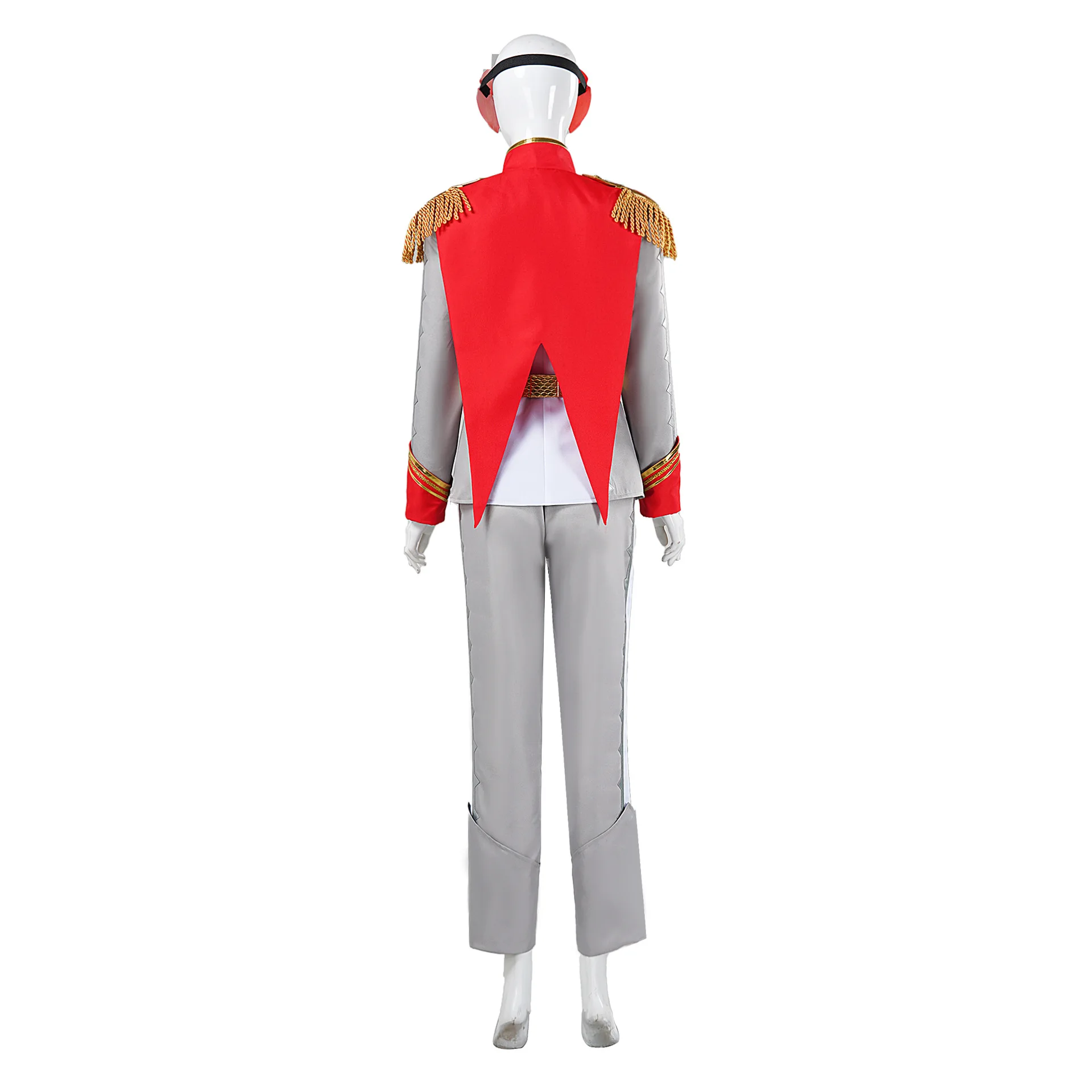 Game Akechi Goro Cosplay Costume Wig Crow Grey Uniform Mask Full Set Cos Convention Stage Comic Suit Christmas New Year Gift