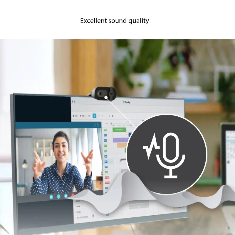 100%Original Logitech Brio 95 Full HD Webcam Video Conferencing Live Camera Video Calls Computer Laptop Camera with Microphone