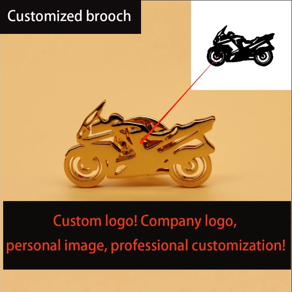 Customized Brooches Can be Wholesale, Professionally Made With Various Logos, Stainless Steel Materials, and Exquisite Jewelry