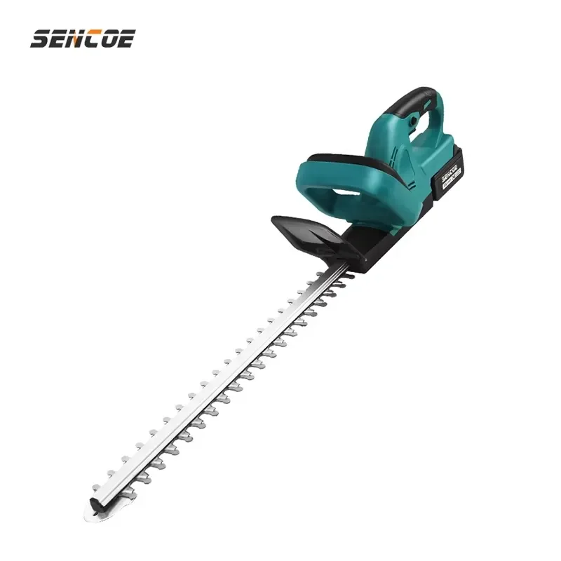 High Quality Industrial 21V Cordless Electric Hedge Trimmer Lithium Battery Handheld Rechargeable Brushless Motor for Garden