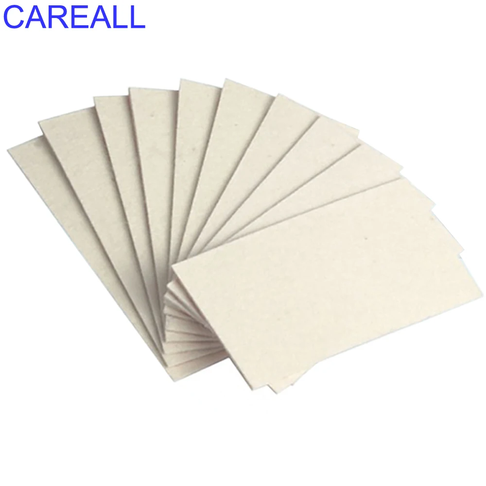 CAREALL 10pcs Spare Wool Felt Cloth for 10cm Vinyl Film Squeegee Car Wrap PPF Scraper Edge Protector Carbon Window Tint Tool