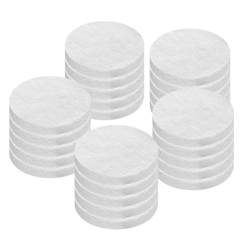 

652F Pack Of 20 Ceramic Wool Inserts Round Ceramic Wool Ceramic Fiber Wool Simple Installation for Bioethanol Burners