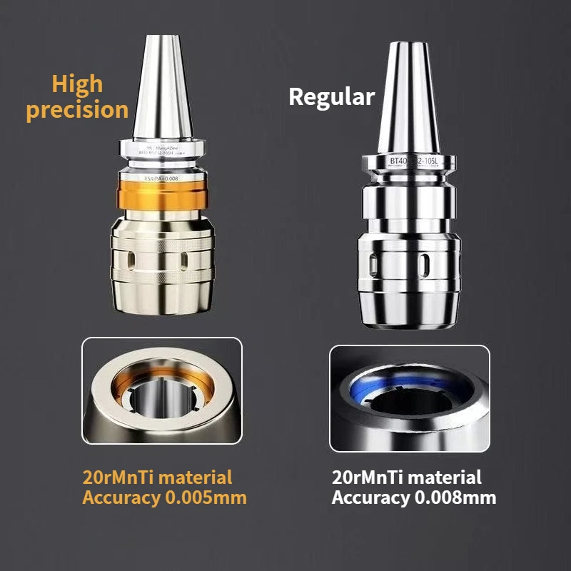 BT30 BT40 BT50 C20 C25 C32 C42 Powerful Tool Holder Dustproof MLC MOC CNC Tools Machining Center BT Powerful Collet chuck holder