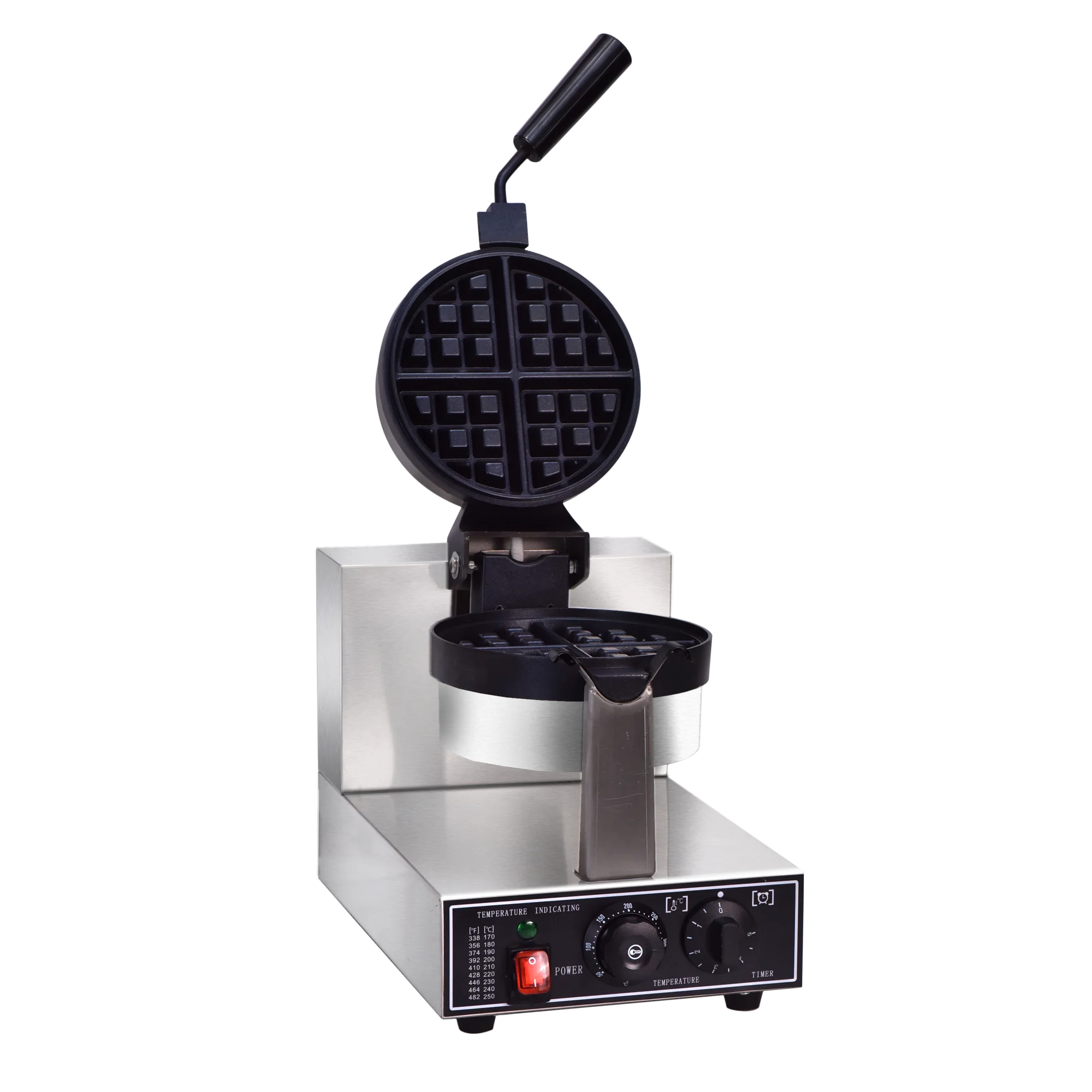 Commercial Waffle Maker Electric Hodo Sweets Machine Baking Biscuit Machine Rotatable Head Egg Cake Maker 1300W 110-220V