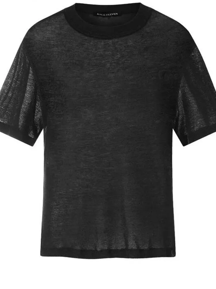 American Style Lightweight Breathable Short Sleeve Men's T Shirt Loose Summer Niche Snowpatterned Pullover Tops CJM9