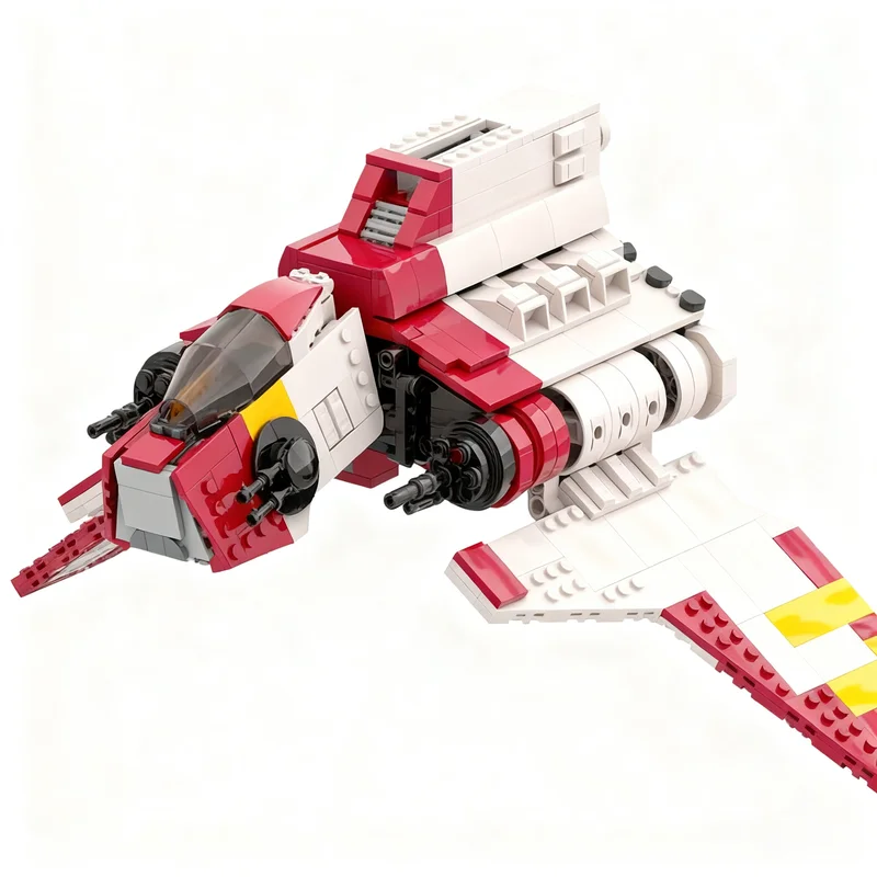 

803PCS MOC Space War Nu Class Attack Shuttle SpaceShip Model Fighter DIY Creative Ideas Child Toy Assembly Puzzle Gift Birthday