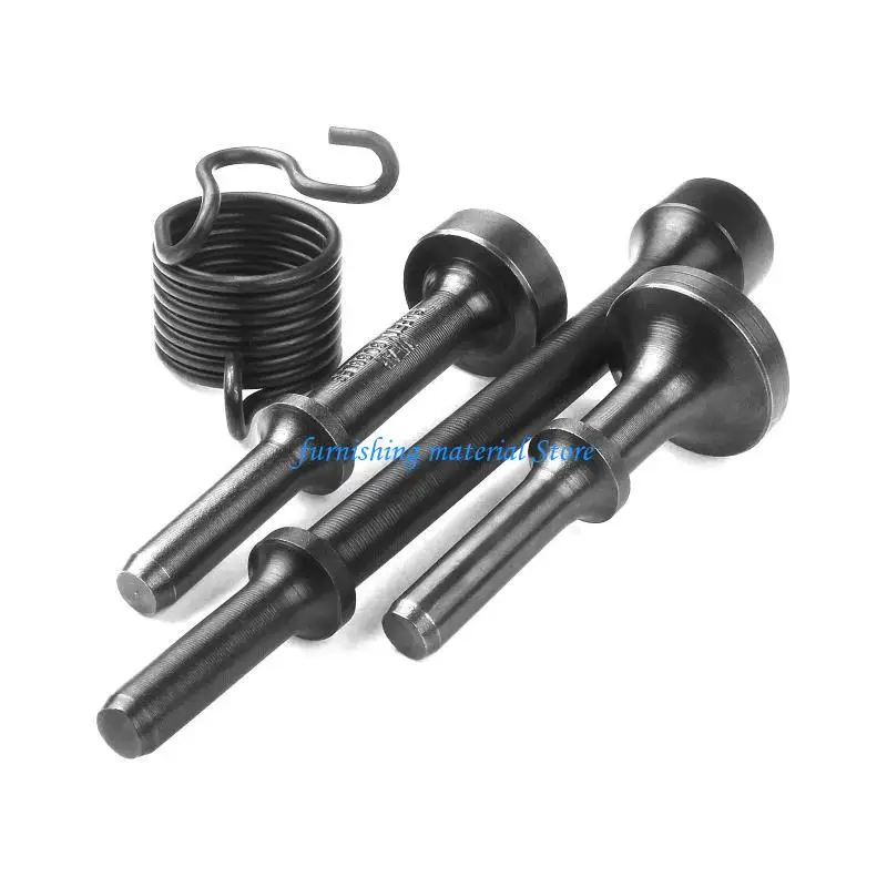 

Y5GD 4 Pcs Air Hammer Bit Set Smoothing Pneumatic Hammer Drill Bits for Auto Industry