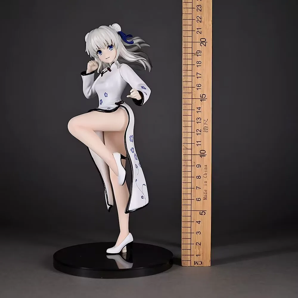 Charlotte Nao Tomori 22cm Cheongsam Ver. Chinese Style Anime Girl Figure Elegant Collectible Model Statue Ornament Toy