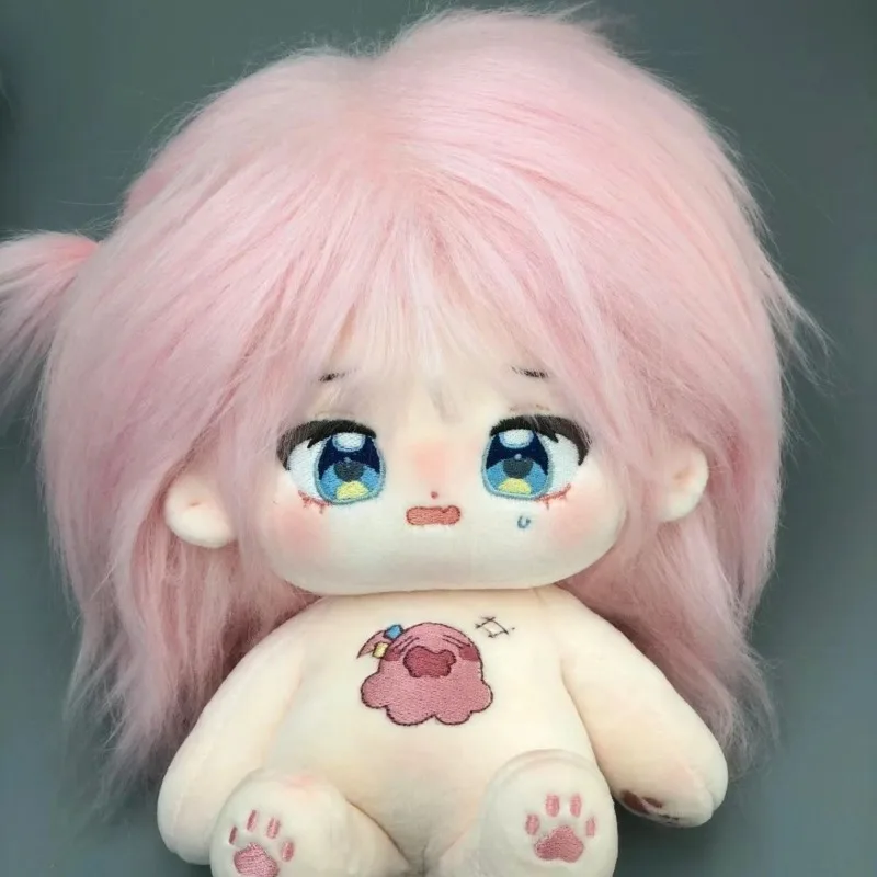 kawaii Girl Gotoh Hitori Anime Attribute Cotton Body Stuffed Doll Cosplay 20cm Cute Plushie Toys Cartoon Figure Plush Dolls Xmas