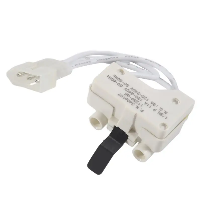 EAS-Dryer Door Switch For 3406109 3406107 Whirlpool, Kenmore, Sears, Maytag, Roper, Estate