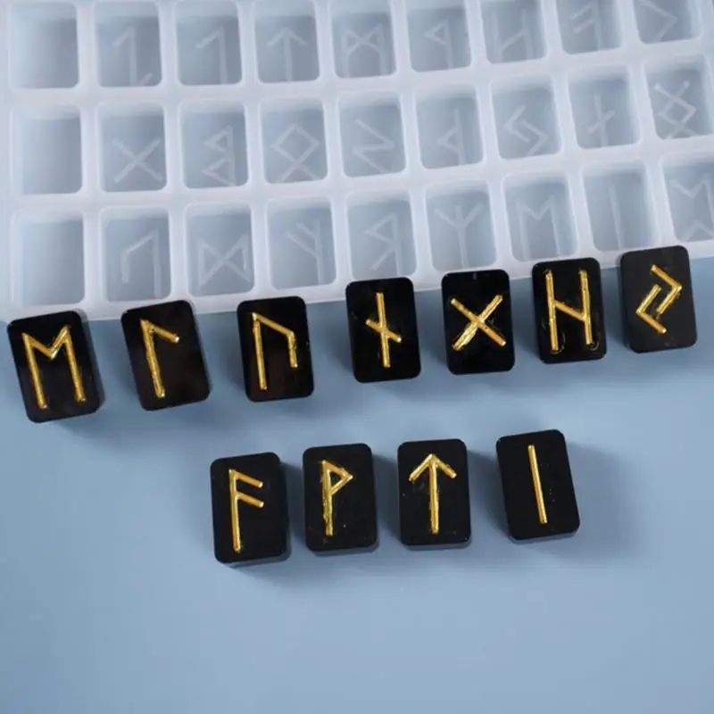 103C Symbol Words Resin Casting Charm Mold Handmade Jewelry Pendants Casting Mold DIY