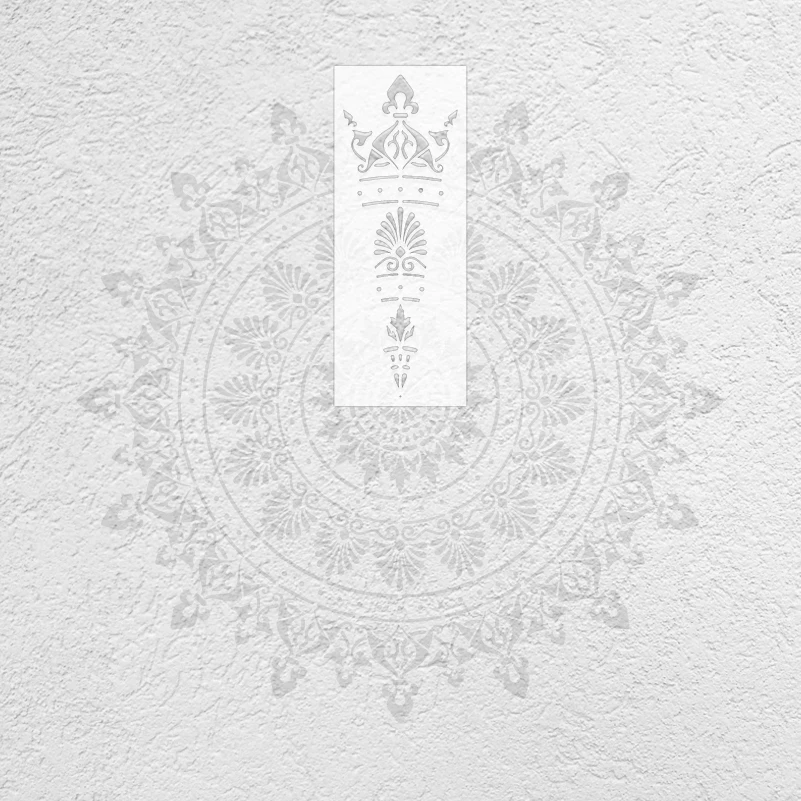 160cm - 240cm Stencil For Painting Wall Decor Template To Paint Decorative Furniture Makers Mandala Huge Giant Flower Round S523 - view 2