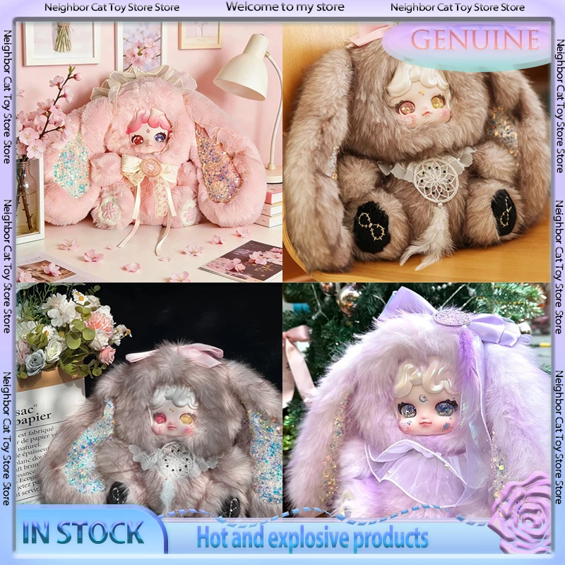 

Оригинальная плюшевая кукла Bella Dream Rabbit 600% в закрытой упаковке, милая трендовая большая кукла, настольное украшение, подарок на день рождения