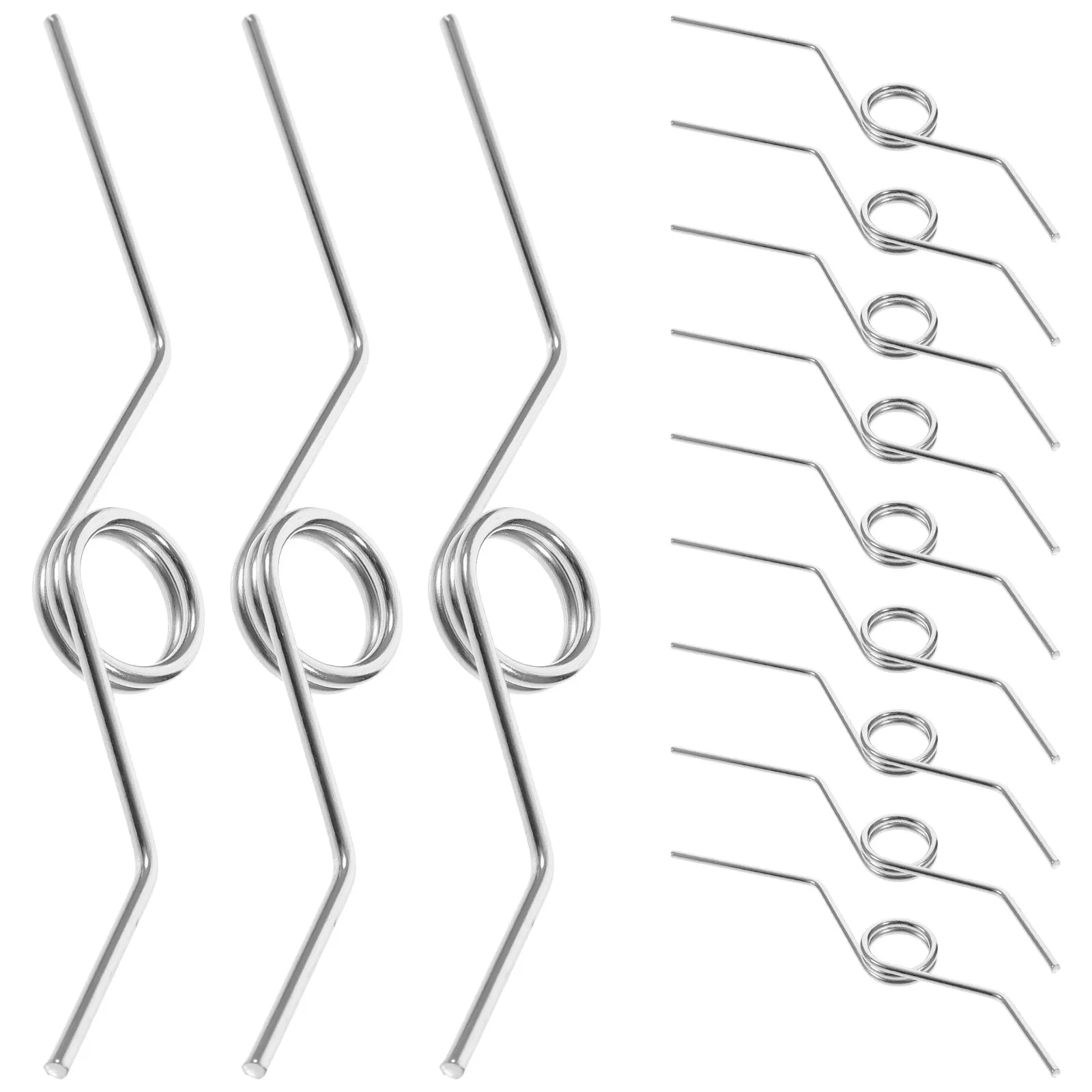 12pcs V Shape Pruner Spring Stainless Steel Torsion Replacement Spring Kit Garden Pruning Shears Spare Part Durable Spring