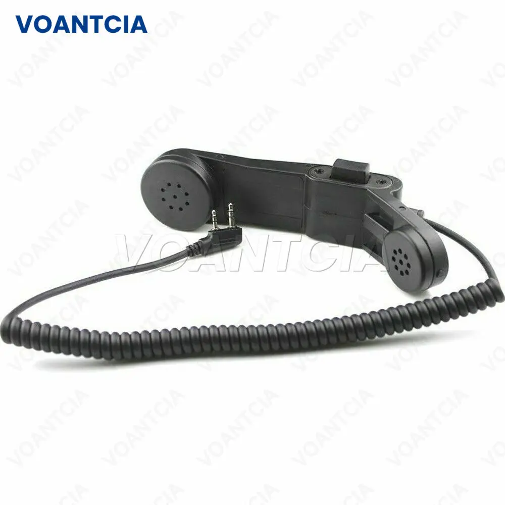 K Plug Head Phone Handle Shoulder Microphone For Kenwood Baofeng Speaker Mic Shoulder Microphone Interphone PTT H250-PTT