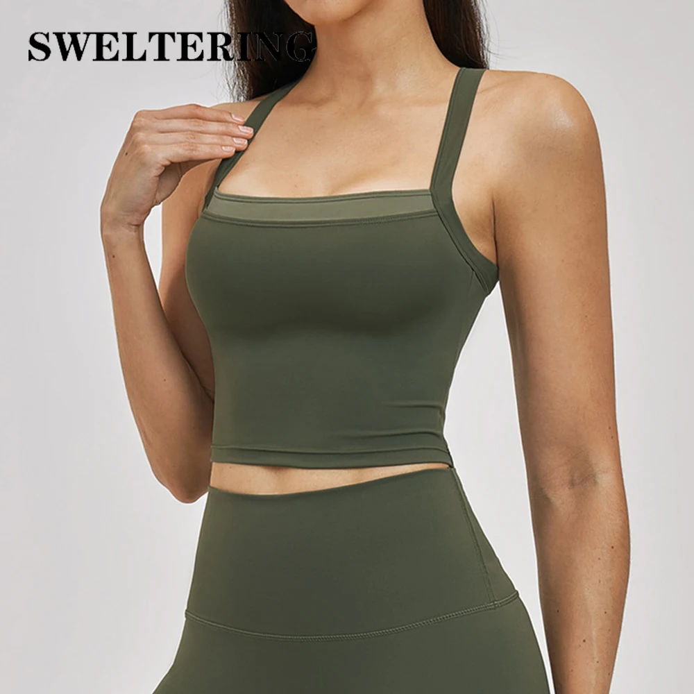 

Женский спортивный топ для йоги с поддержкой, бесшовный, для фитнеса и тренировок, для бега, с эффектом пуш-ап