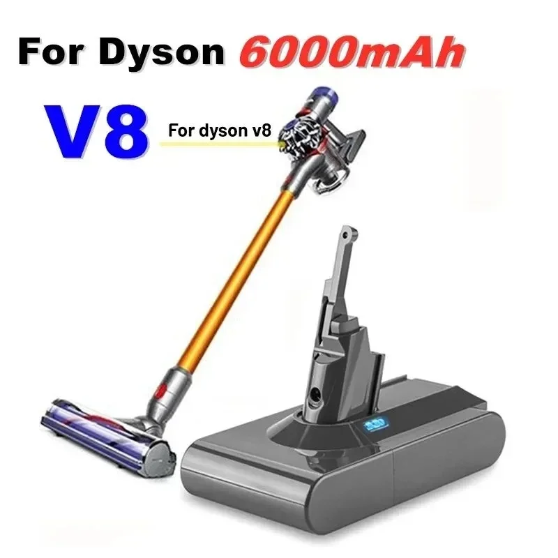 

Литий-ионный аккумулятор для пылесоса Dyson V8, 6000 мАч, 21,6 в