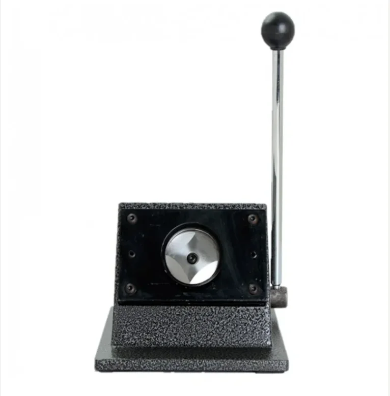 Badge Cutting Machine Round Shape Paper Cutter Various Sizes