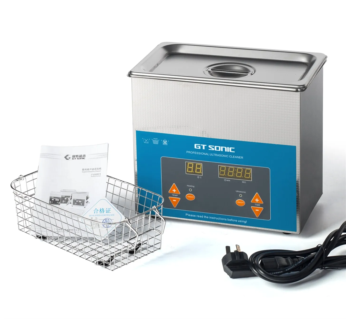 2026/GT SONIC VGT-1730QTD Ultrasonic Bowling Ball Cleaning Machine