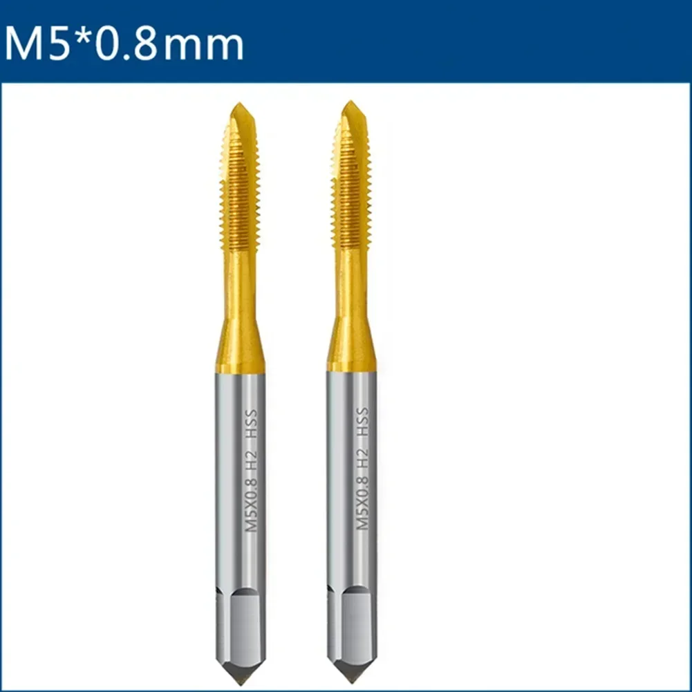 M2x0 4/M3x0 5/M4x0 7/M5x0 8/M6x1 0/M8x1 25/M10x1 5/M12x1 75 Screw Thread Tap Drill Bit For Metric Straight Flute