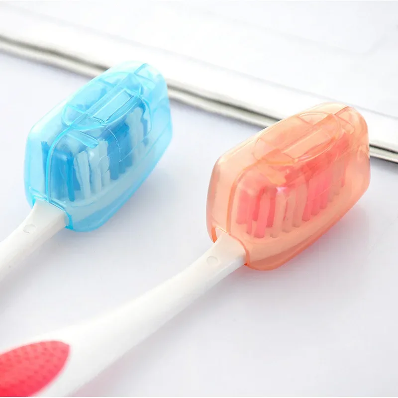 5Pcs/set Toothbrush Head Cover Case Cap Portable Travel Hike Camping Brush Cleaner Protect Teethbrush Storage Organizer Bathroom