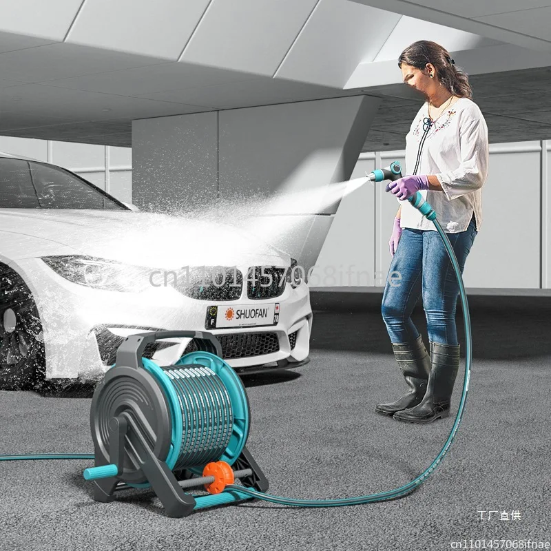 Car wash water gun tool household washing pressurized flush water gun High pressure strong flowers special hose hose view 6