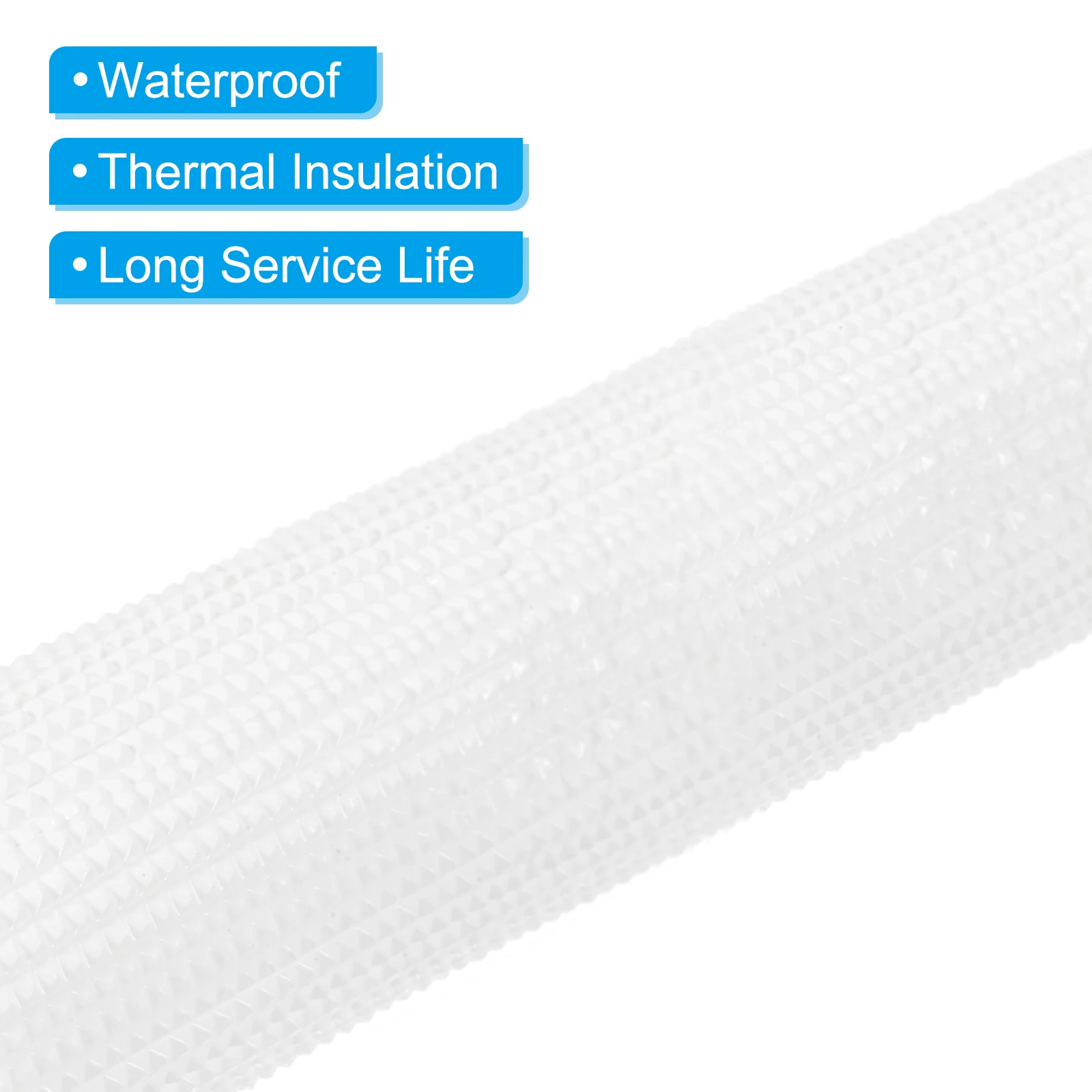 4.9ft Pipe Insulation Tubing, 1 Pcs 3/4 Inch ID Heat Preservation Insulated Foam Tubing Handle Grip