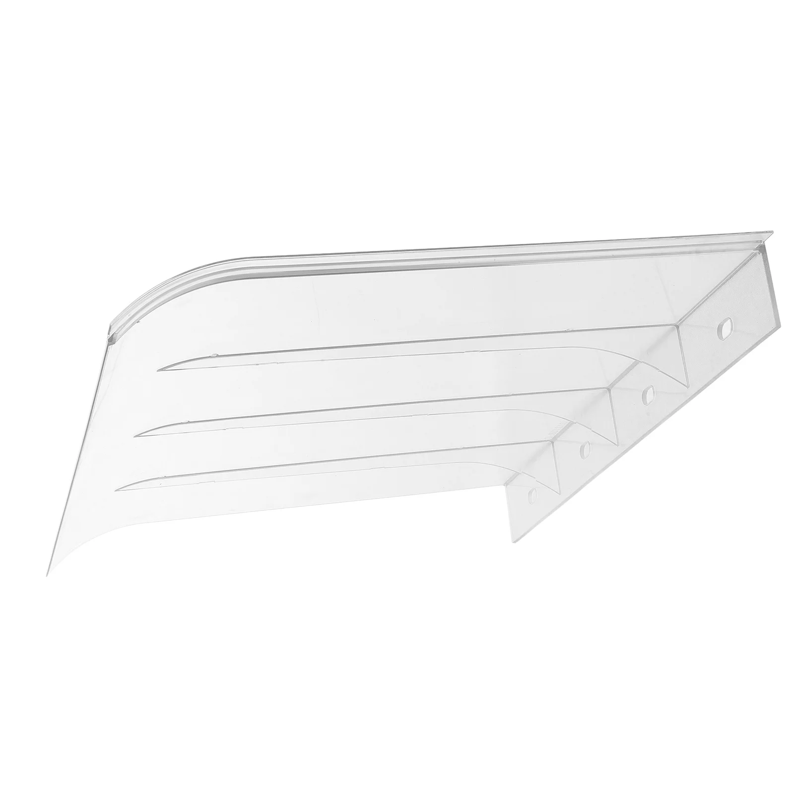 

1pc Transparent Rain Shelter Canopy Awning 40Cm For Window Door Patio Uv Waterproof Windproof Sun Shade Outdoor Roof Cover