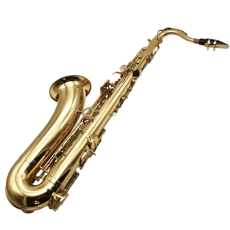 Bb Tenor Saxophone Professional Grade High-Quality Durable Western Woodwind Instrument Suitable For Performance Use