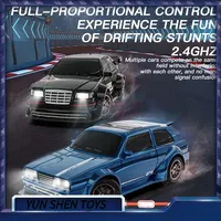 New 2025 Kf30 1/43 Mini Rc Drift Car - Gyro Stabilized High Speed Racing Toy, Desktop Remote Control Model For Boys Gift