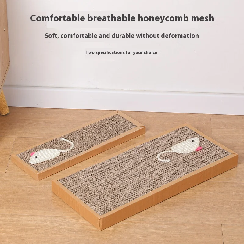 Pet Cat Scratching Board Cat Cardboard Mat Scraper Grinding Claw Toys for Cat Scratcher Cat Furniture Protector Cat Accesorios