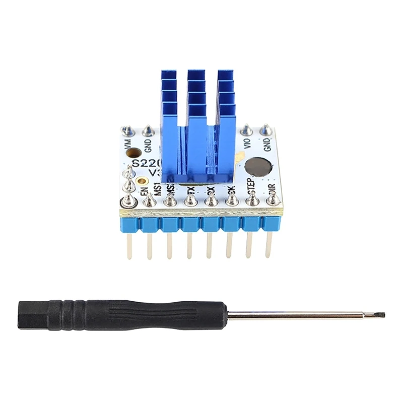 3D Printer Accessories TMC2209 V3.1 Silent Stepping Motor Driver Voltage 5.5-28V High Subdivision 256 Microsteps