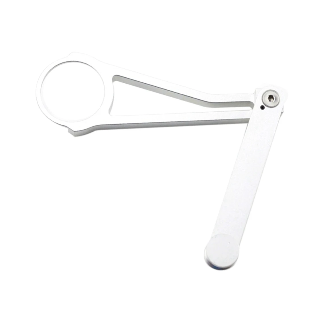 

Защитный крючок для велосипедной цепи из сплава для Brompton BRO 3Sixty, защита складной велосипедной цепи, серебристый