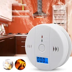 Detector De alarma Monóxido De Carbono, Sensor De gas De 85 Db, independiente, De seguridad Doméstica