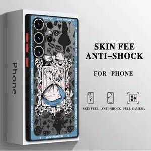 جراب هاتف ديزني أليس إن بلاد العجائب، لطيف لسامسونج جالاكسي S24 ألترا، S21، S10 لايت، S20 FE، S22 بلس، S9، S23 Ultra، ناعم أفضل 10 مبيعات أليس في بلاد العجائب الخيال - رقم 3