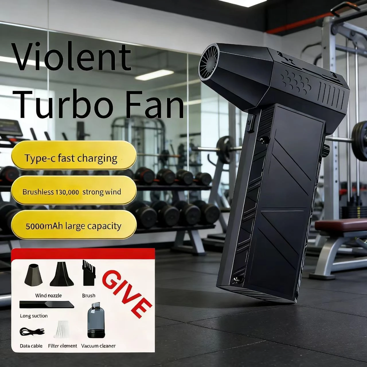 

Мощный вентилятор X6 с частотой вращения 200 000 об/мин, очиститель от пыли и снега, сильная сила ветра 53 метра в секунду, бесщеточный турбинный фен.