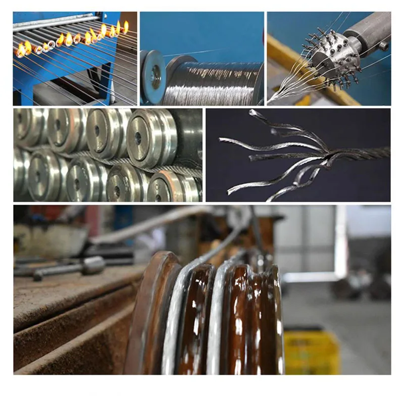 5-100M PVC-beschichtetes 304 Edelstahlkabel Geeignet für Lichterketten, Terrassengeländer, Veranda-Zäune, Kleideraufhängung – Detail 11
