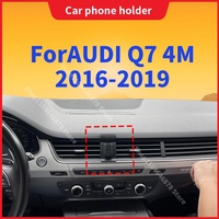 For Car AUDI Q7 4M 2016 2017 2018 2019 Car Phone Holder Special Fixed Base Wireless Charger Stand Mobile Phone Mount Accessories